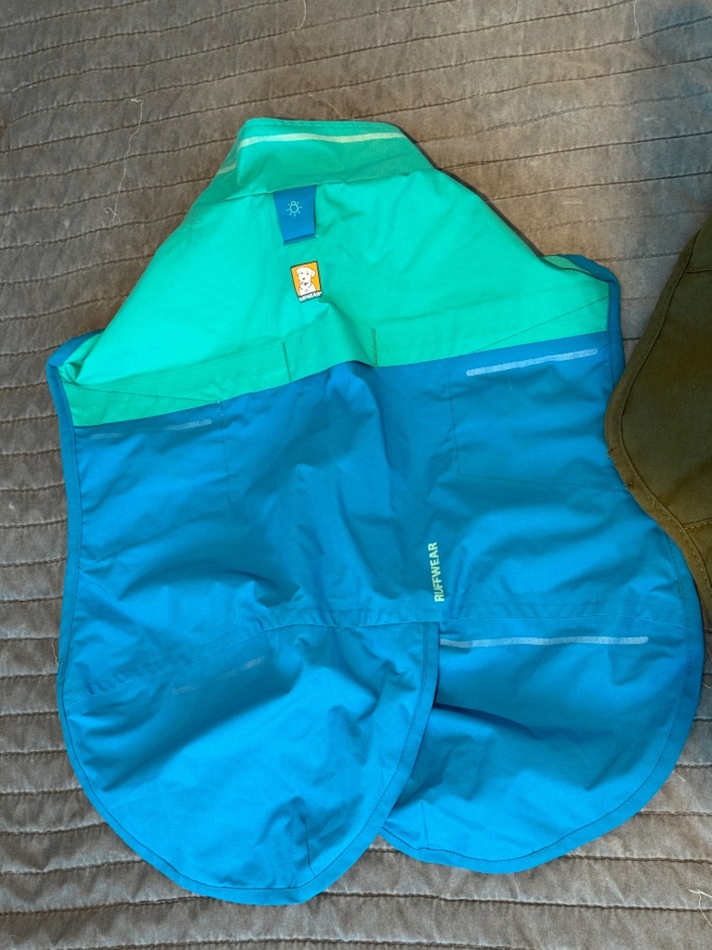 Ruffwear Sun Shower Raincoat Waterproof Blue XS